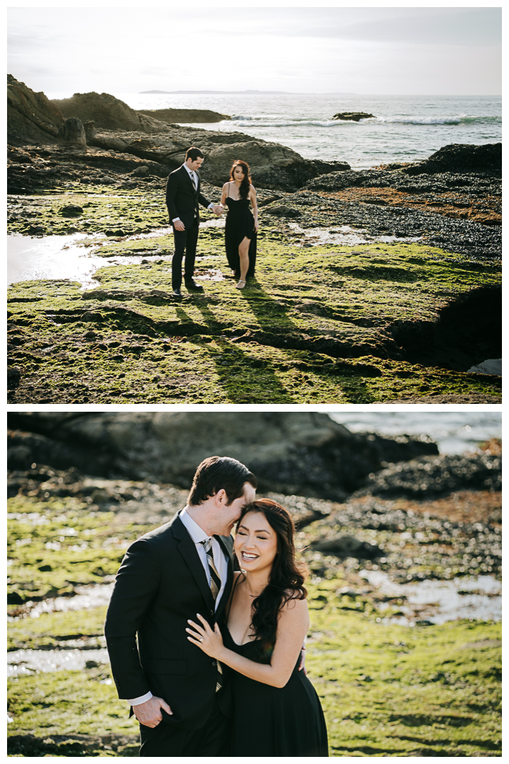 Surprise Proposal & Mini Engagement session in Laguna Beach, Los Angeles, California