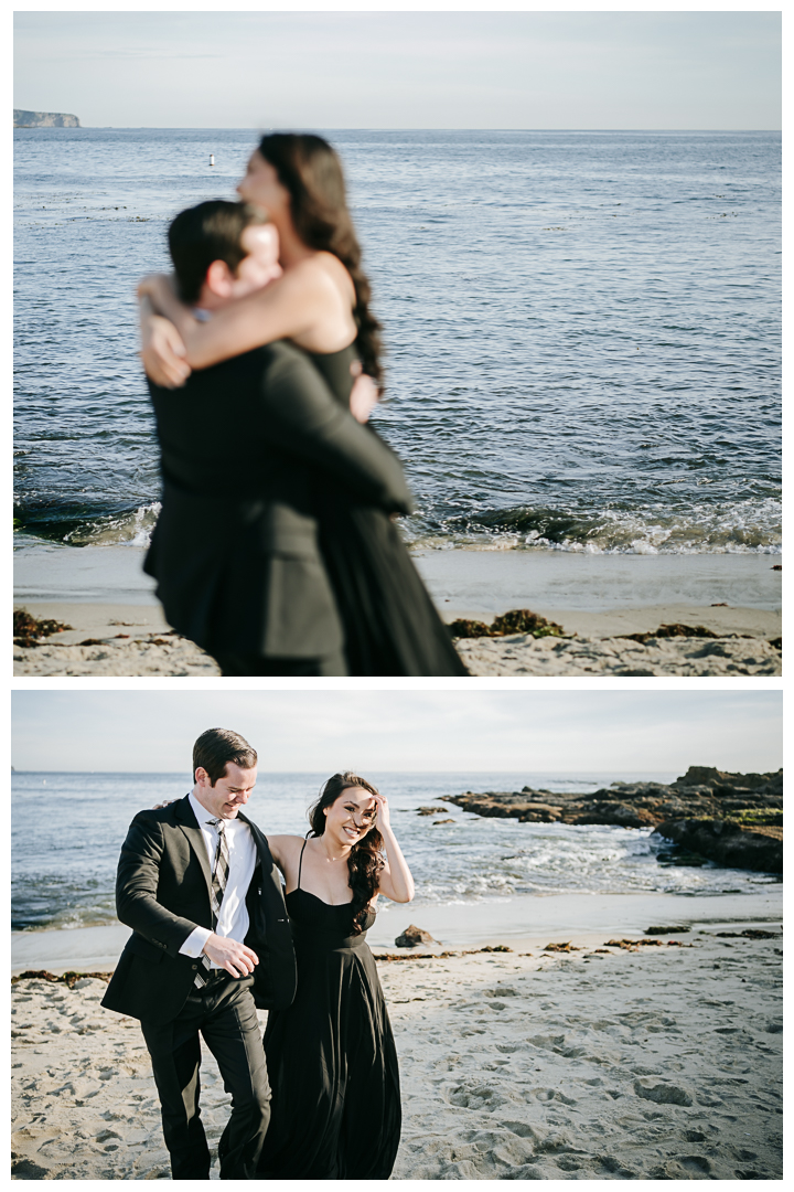 Surprise Proposal & Mini Engagement session in Laguna Beach, Los Angeles, California