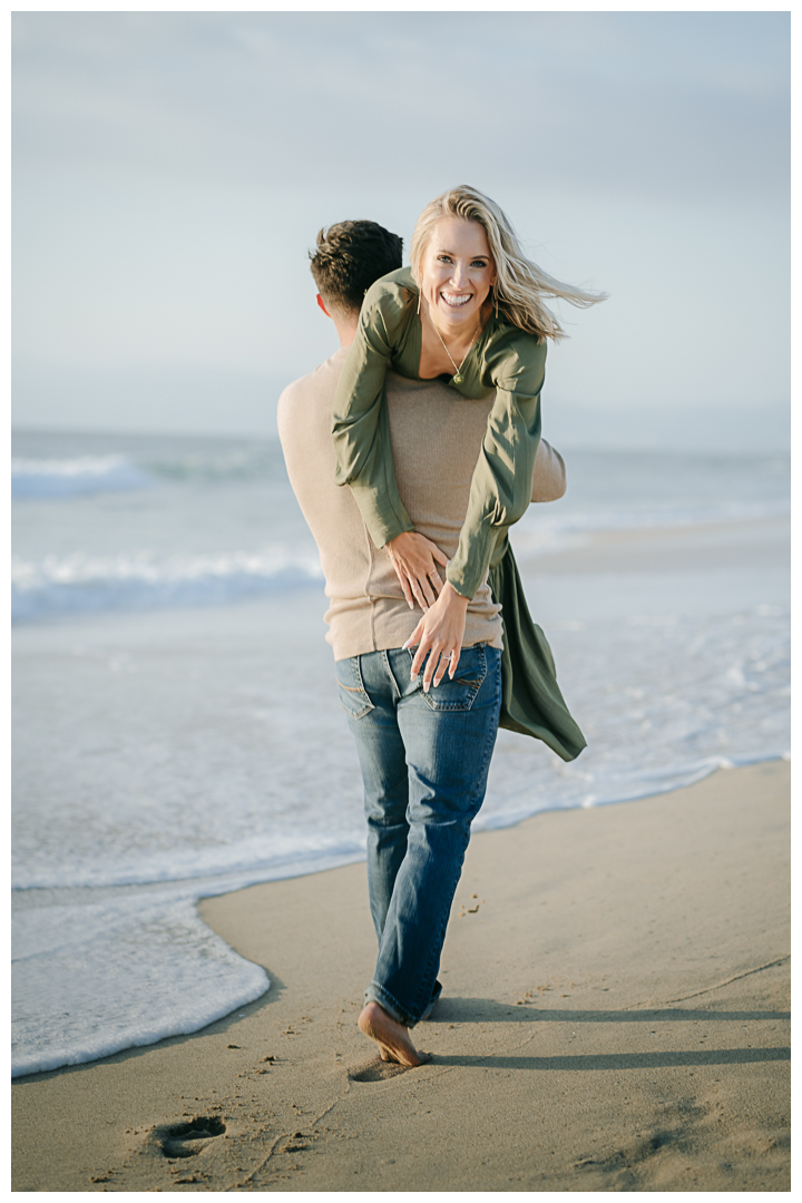 Engagement session at Manhattan Beach, Los Angeles, California