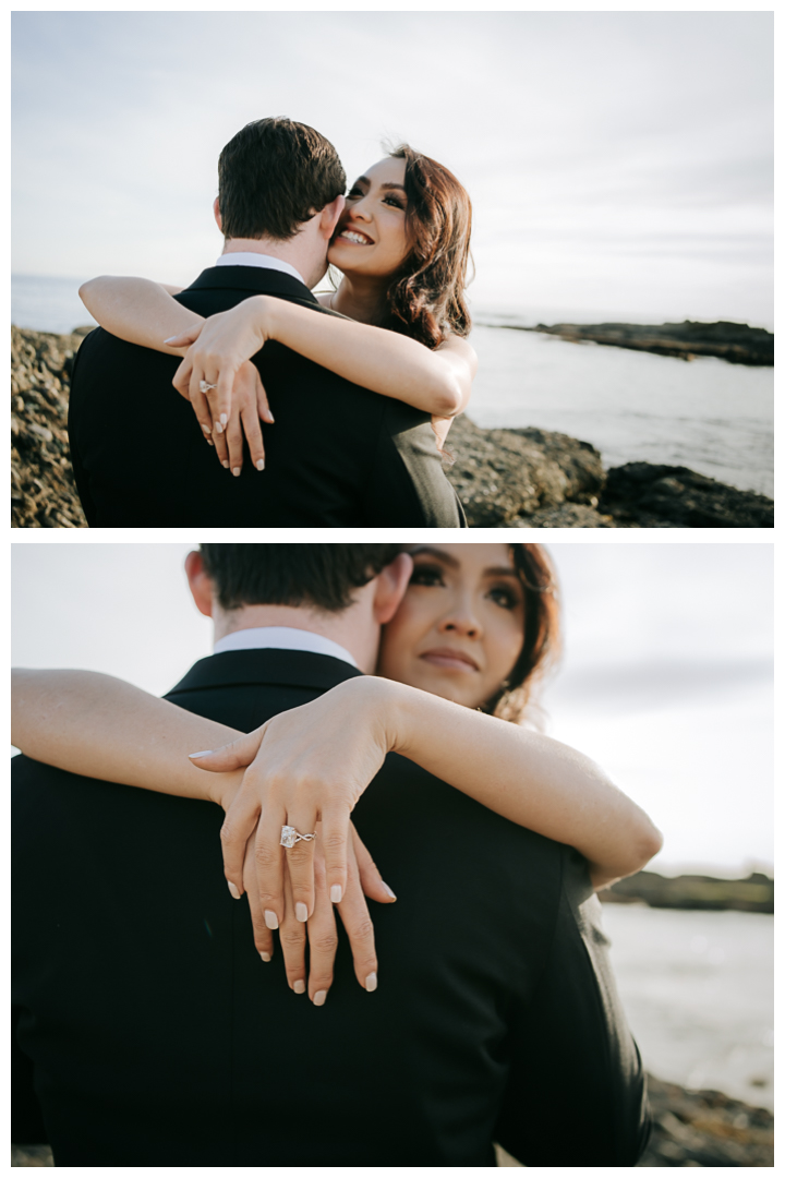 Surprise Proposal & Mini Engagement session in Laguna Beach, Los Angeles, California