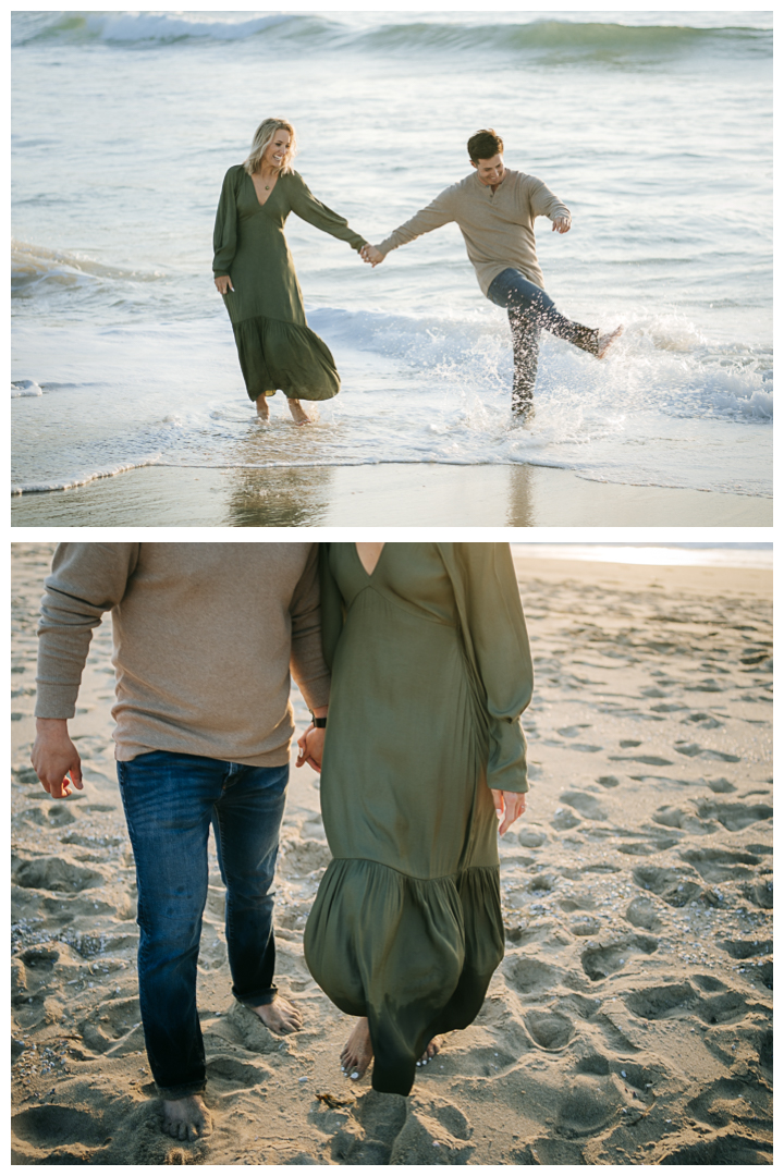 Engagement session at Manhattan Beach, Los Angeles, California