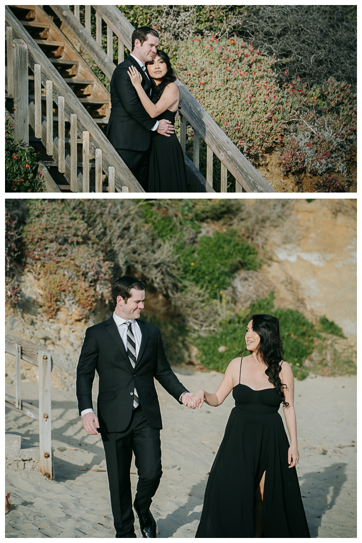 Surprise Proposal & Mini Engagement session in Laguna Beach, Los Angeles, California