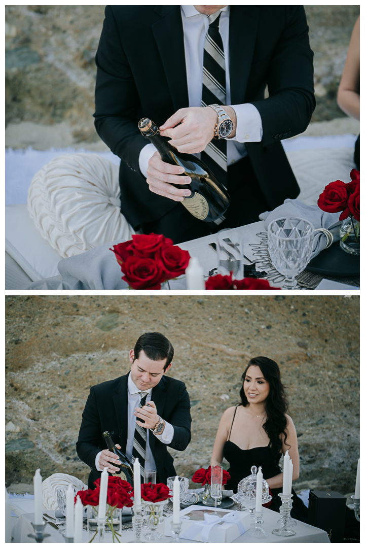 Surprise Proposal & Mini Engagement session in Laguna Beach, Los Angeles, California