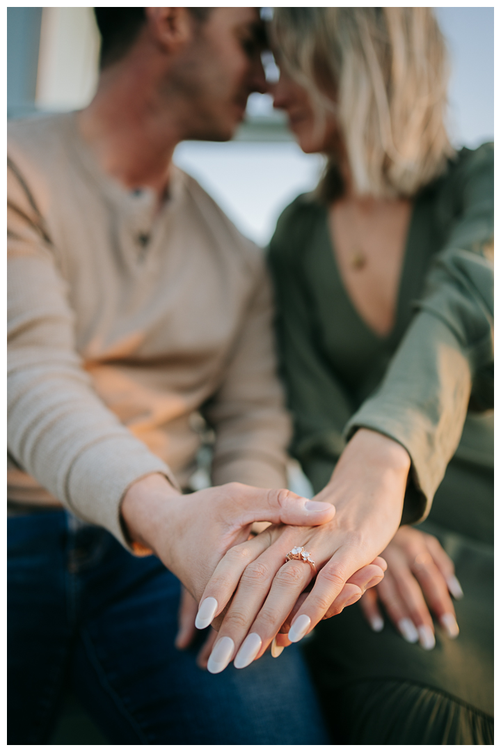 Engagement session at Manhattan Beach, Los Angeles, California