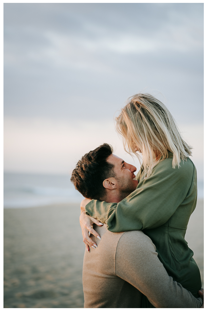 Engagement session at Manhattan Beach, Los Angeles, California