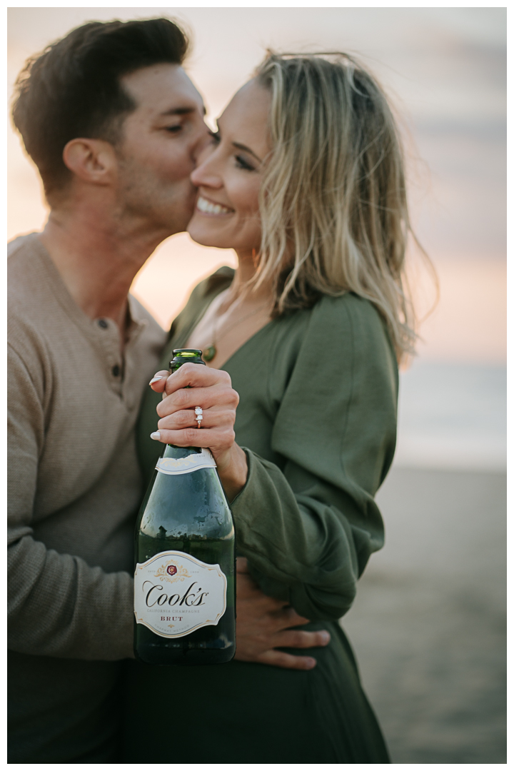 Engagement session at Manhattan Beach, Los Angeles, California