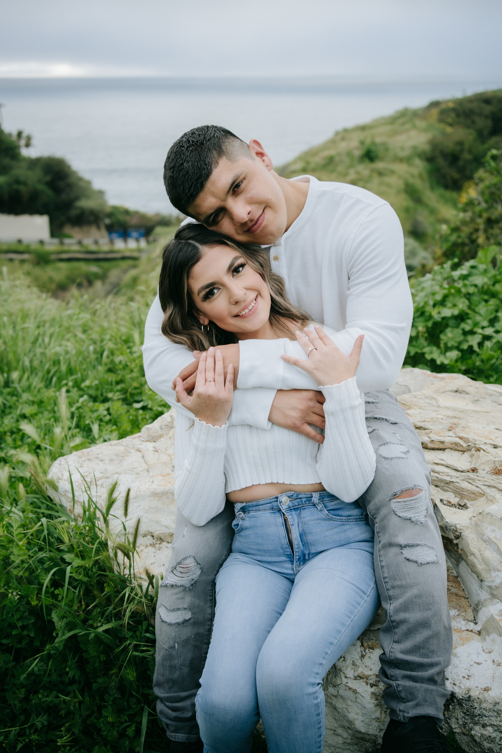 Surprise Proposal at Palos Verdes Estates, Los Angeles, California 