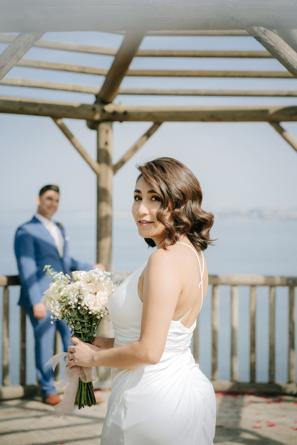 Wedding Portraits in Palos Verdes Estates, Los Angeles, California