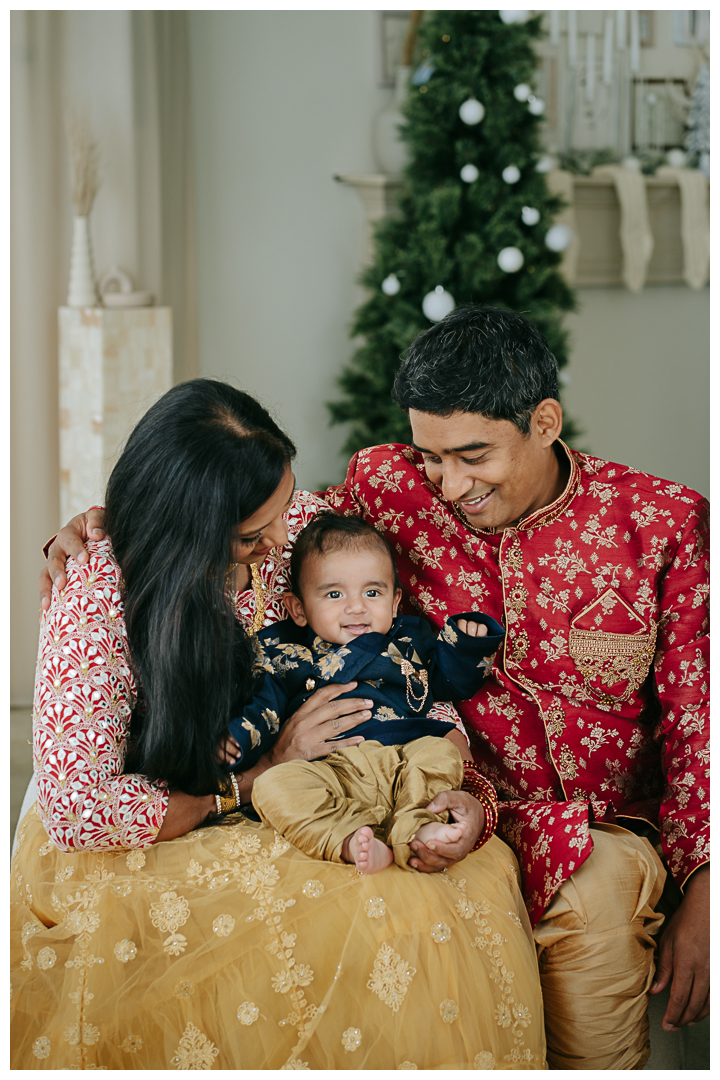 Studio Holiday Family Photos | The Joseph Family