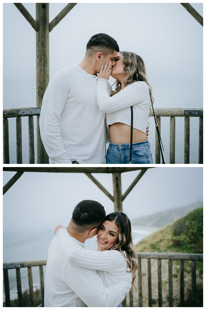 Surprise Proposal at Palos Verdes Estates, Los Angeles, California 