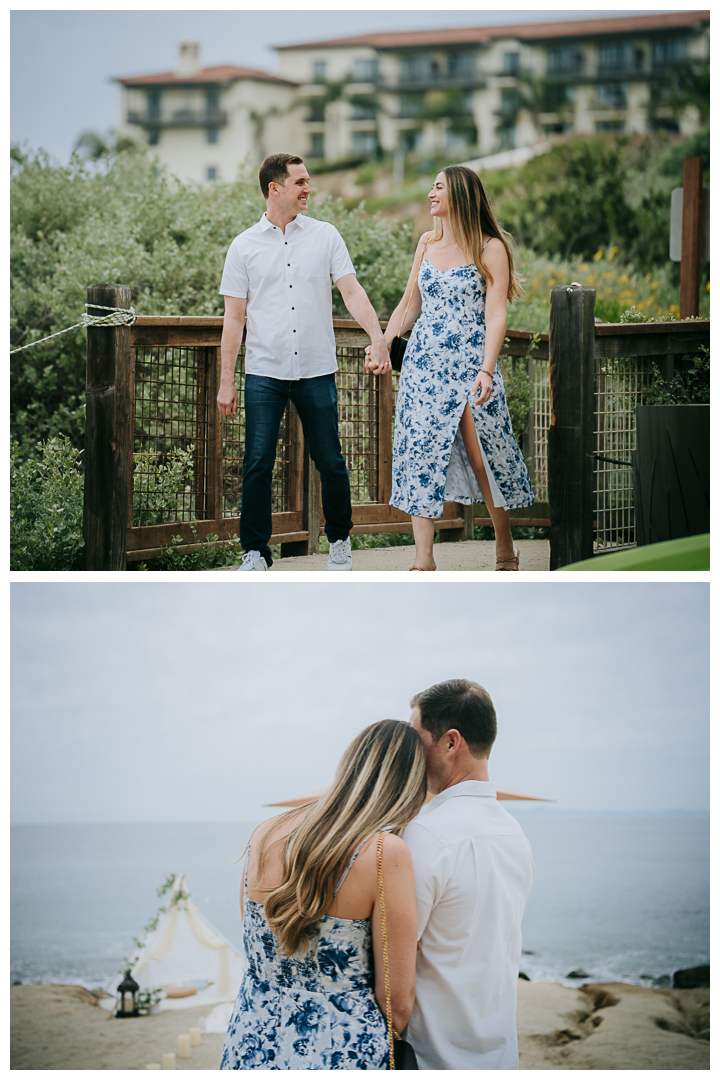 Surprise Proposal at Palos Verdes Estates, Los Angeles, California 