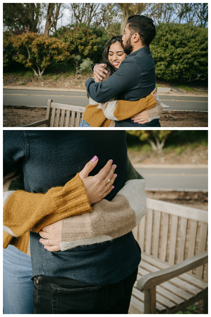 Surprise Proposal at Palos Verdes Estates, Los Angeles, California 