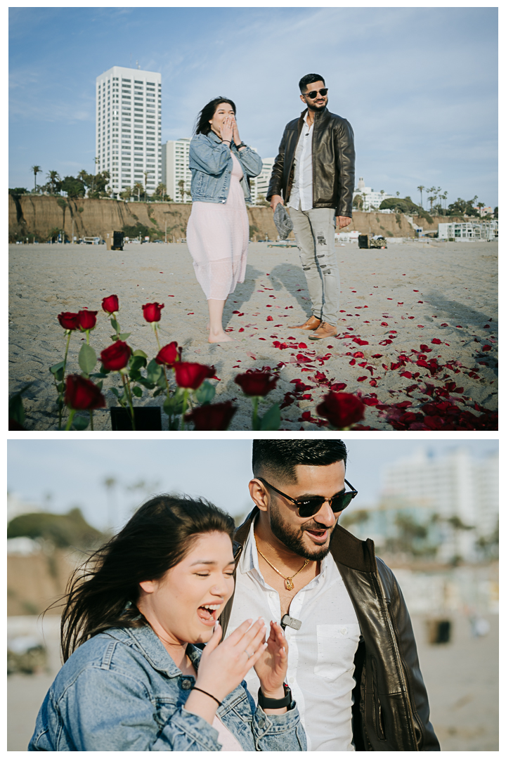 Surprise Proposal at Palos Verdes Estates, Los Angeles, California 