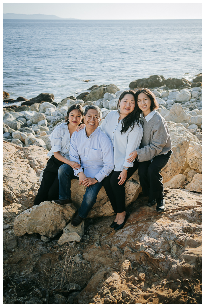 Multigeneration Family Photos at Terranea Resort and Beach in Palos Verdes, Los Angeles, California