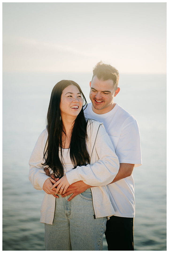 Surprise Proposal at Point Dume in Malibu, Los Angeles, California 