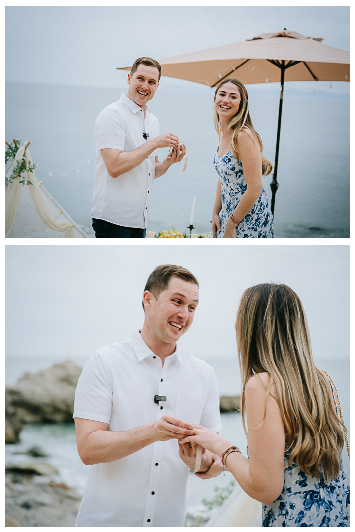 Surprise Proposal at Palos Verdes Estates, Los Angeles, California 