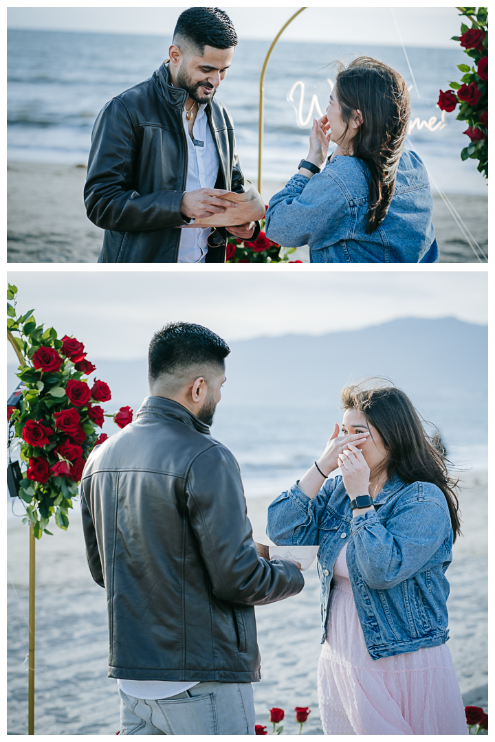 Surprise Proposal at Palos Verdes Estates, Los Angeles, California 