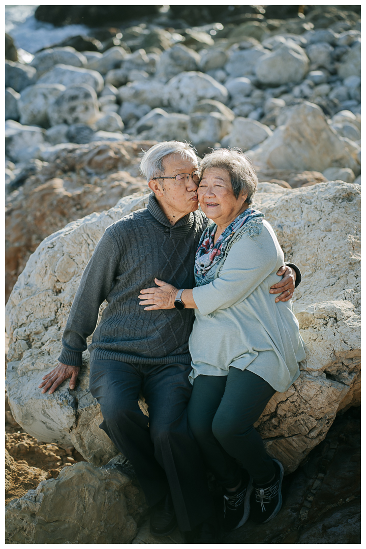 Multigeneration Family Photos at Terranea Resort and Beach in Palos Verdes, Los Angeles, California