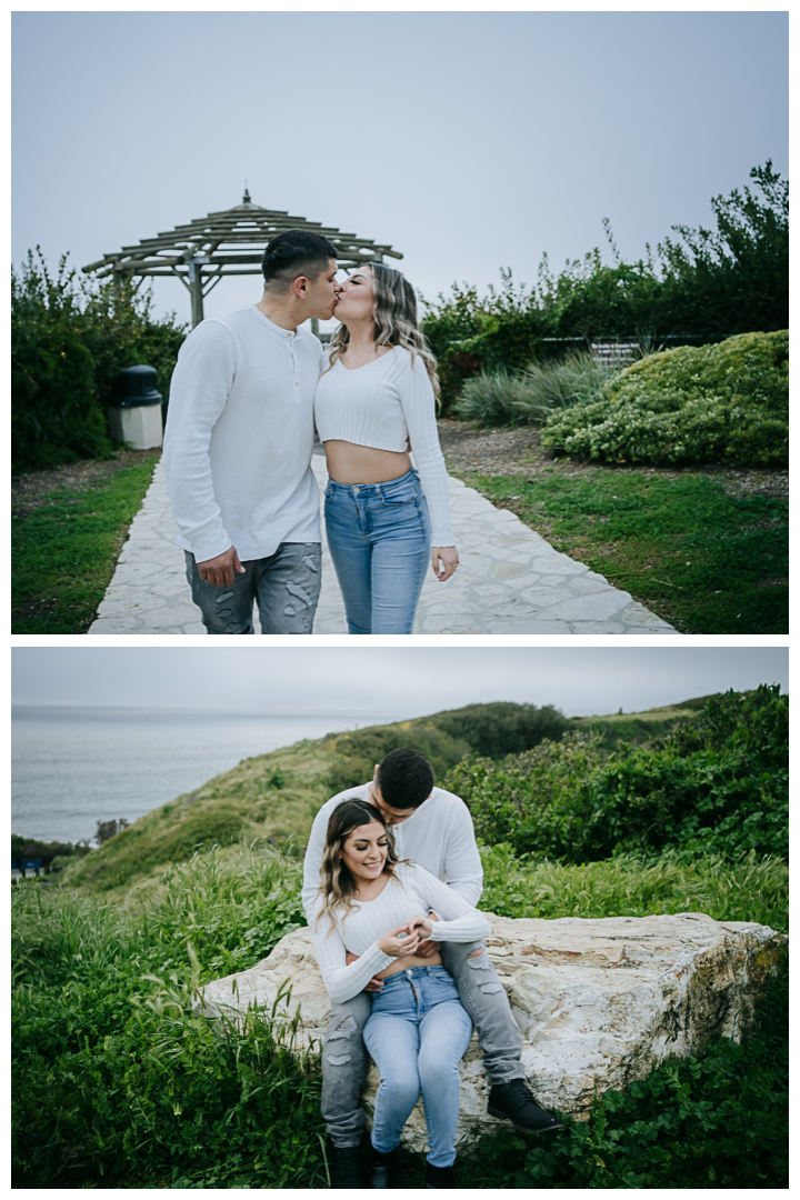 Surprise Proposal at Palos Verdes Estates, Los Angeles, California 