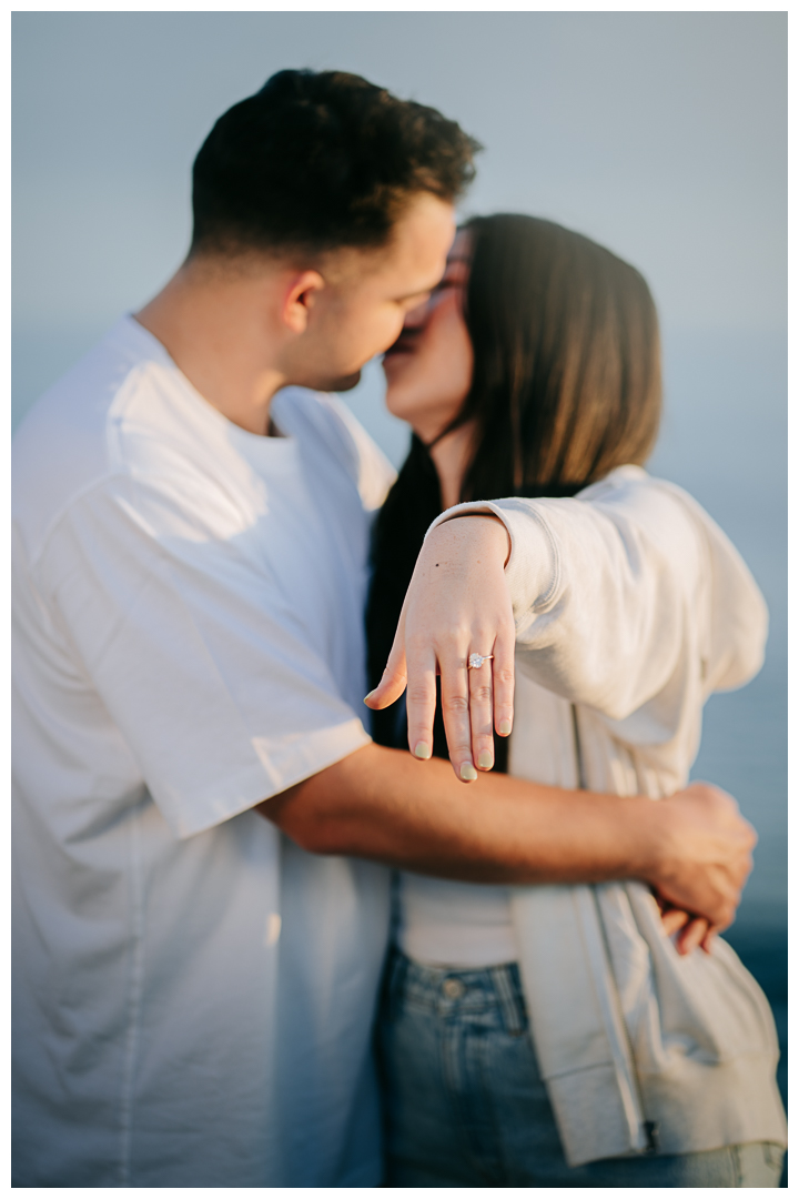 Surprise Proposal at Point Dume in Malibu, Los Angeles, California 