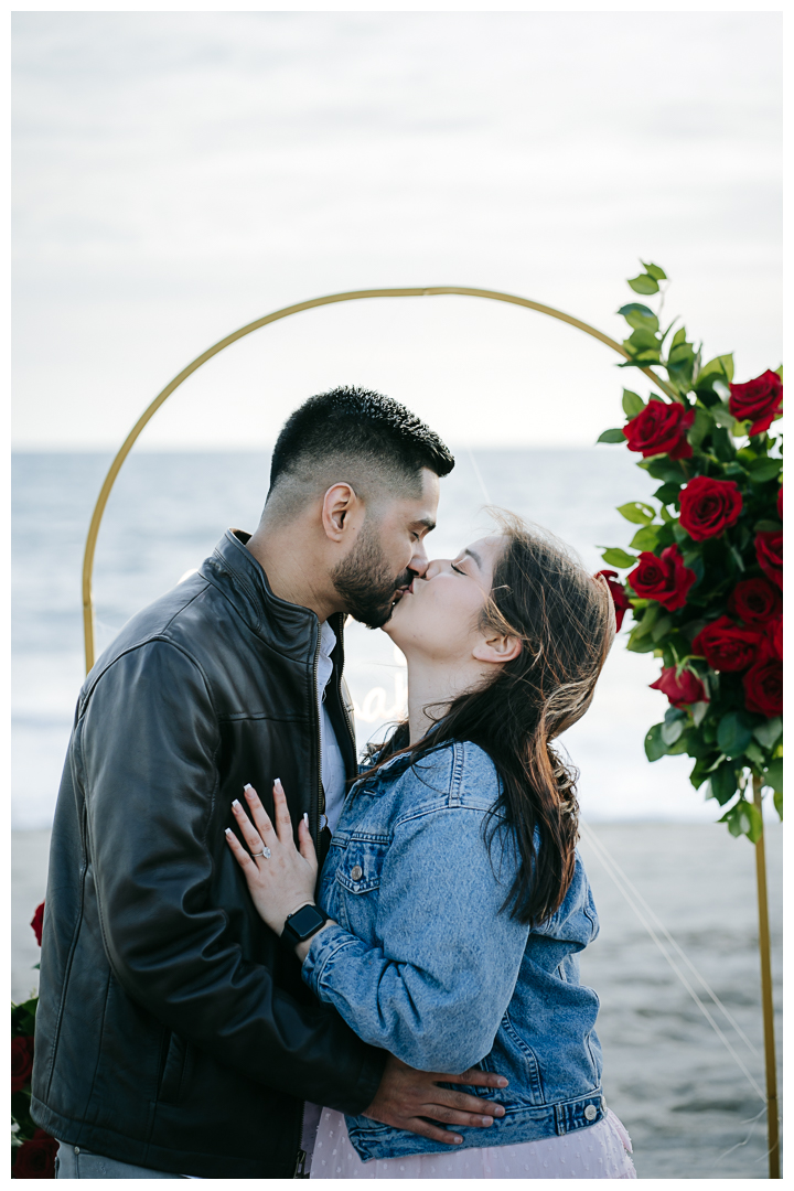 Surprise Proposal at Palos Verdes Estates, Los Angeles, California 