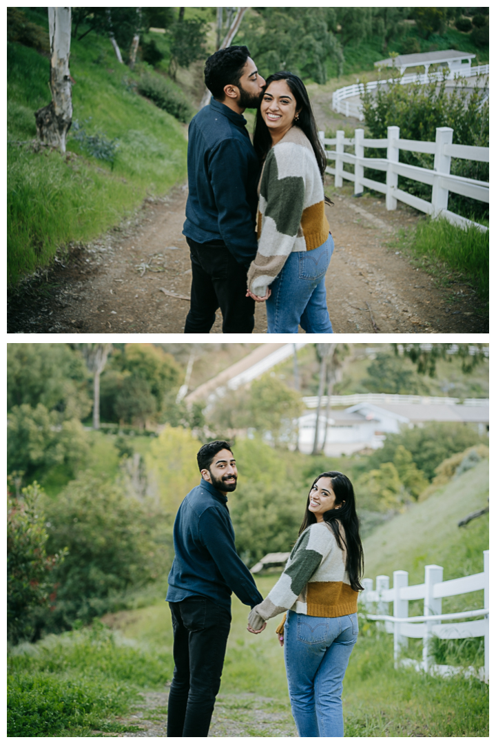 Surprise Proposal at Palos Verdes Estates, Los Angeles, California 