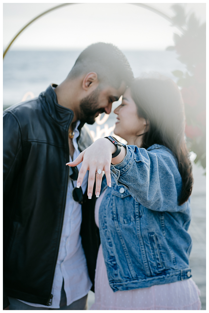 Surprise Proposal at Palos Verdes Estates, Los Angeles, California 