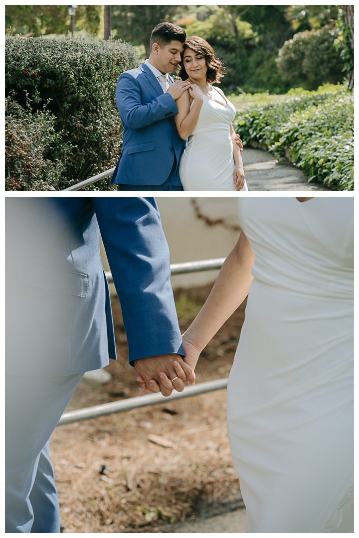 Wedding Portraits in Palos Verdes Estates, Los Angeles, California