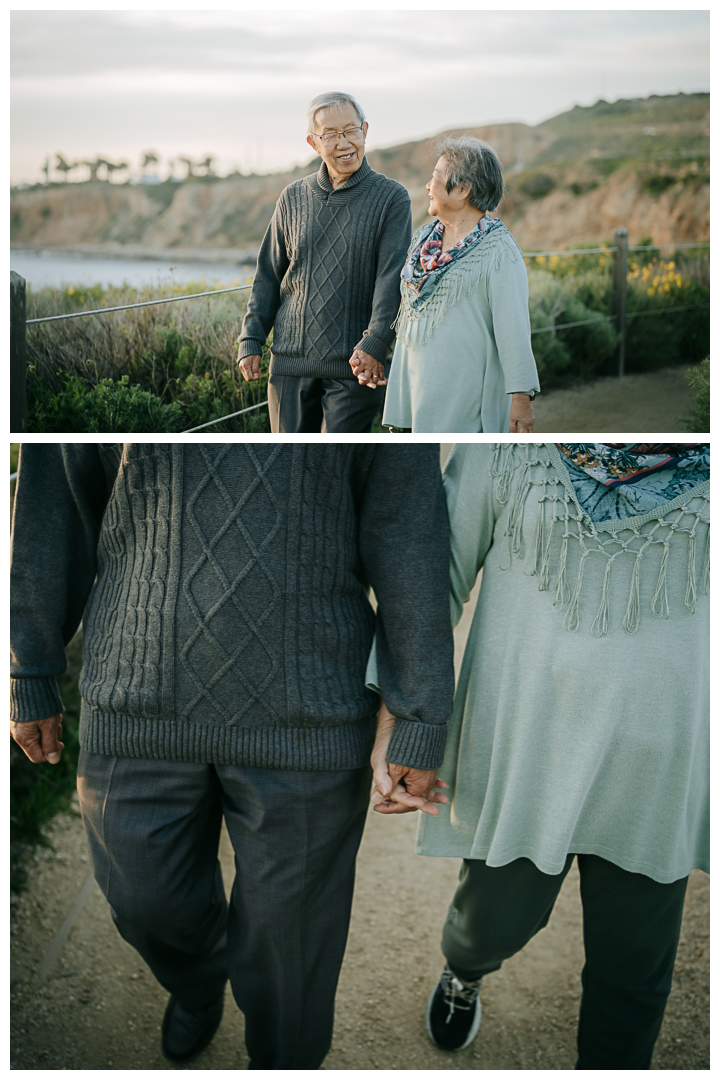 Multigeneration Family Photos at Terranea Resort and Beach in Palos Verdes, Los Angeles, California