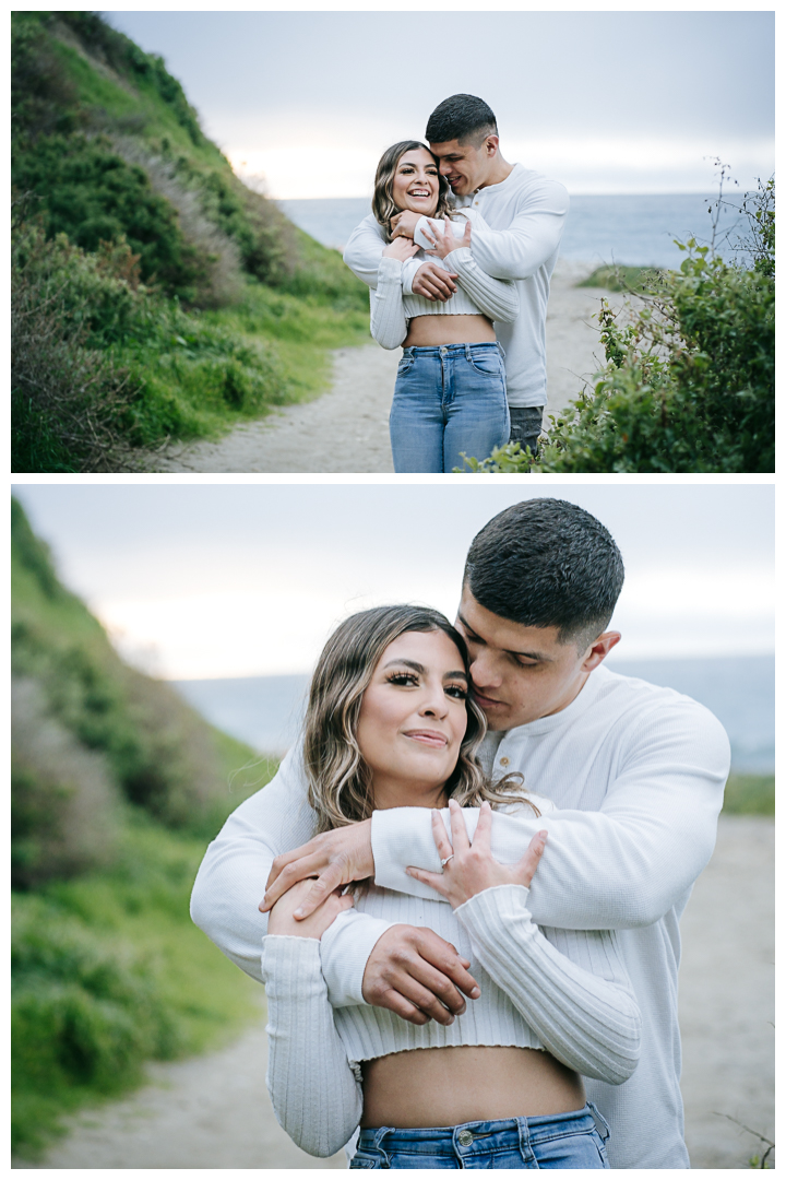 Surprise Proposal at Palos Verdes Estates, Los Angeles, California 