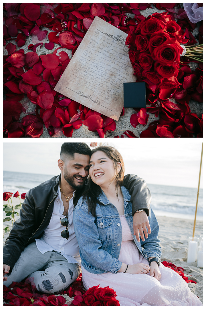 Surprise Proposal at Palos Verdes Estates, Los Angeles, California 