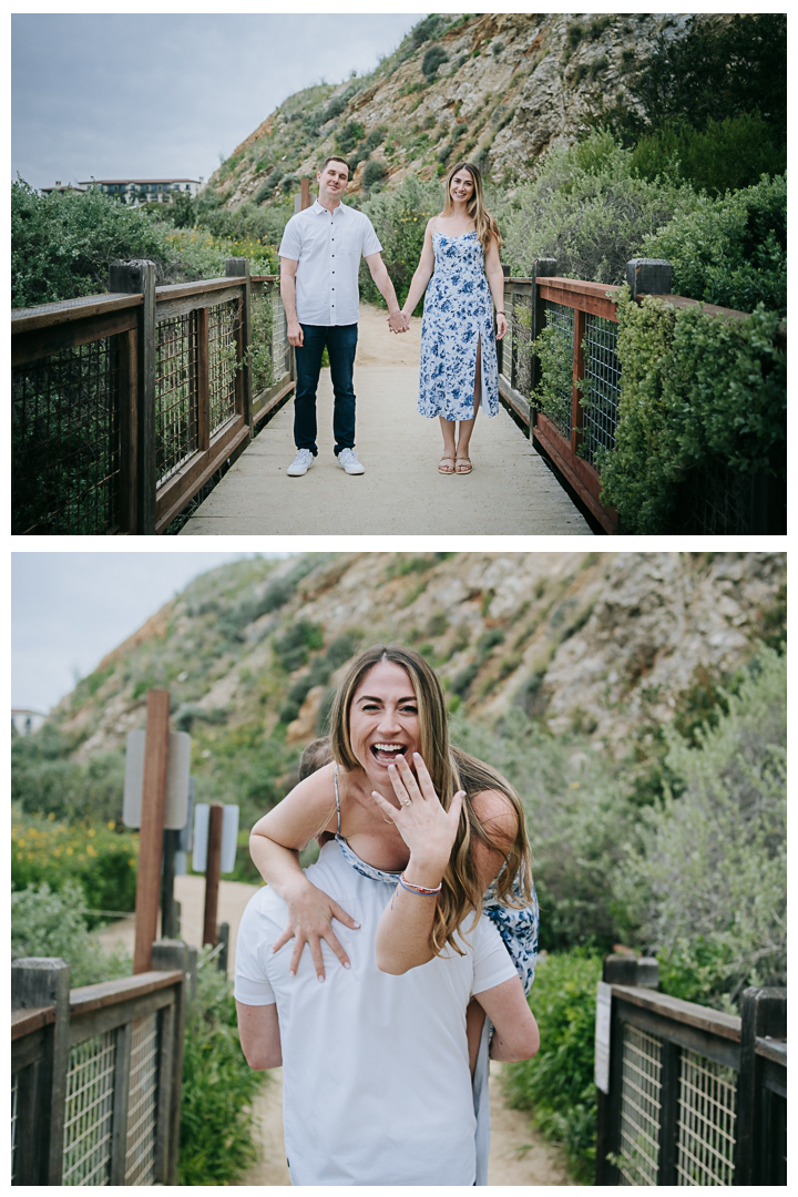 Surprise Proposal at Palos Verdes Estates, Los Angeles, California 