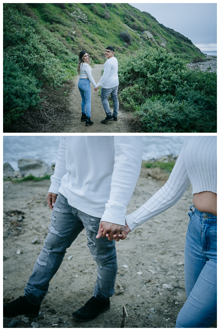 Surprise Proposal at Palos Verdes Estates, Los Angeles, California 