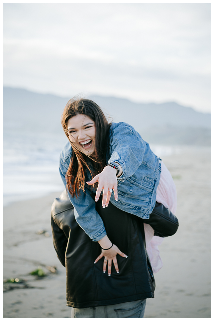 Surprise Proposal at Palos Verdes Estates, Los Angeles, California 