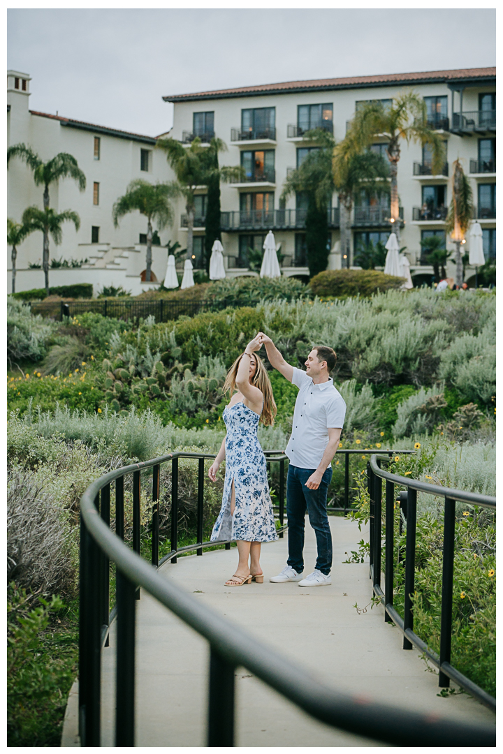 Surprise Proposal at Palos Verdes Estates, Los Angeles, California 