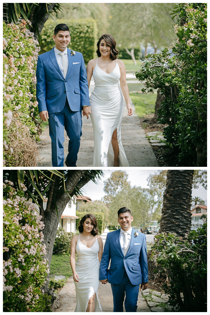 Wedding Portraits in Palos Verdes Estates, Los Angeles, California