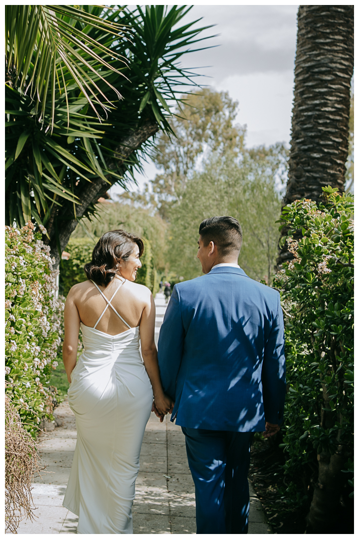 Wedding Portraits in Palos Verdes Estates, Los Angeles, California