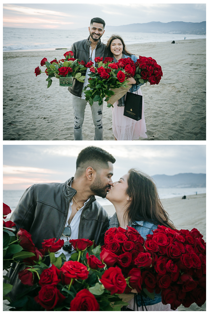 Surprise Proposal at Palos Verdes Estates, Los Angeles, California 