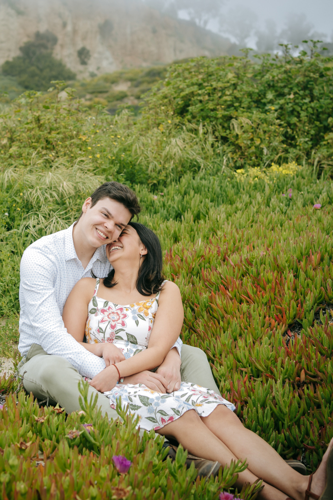 Couples Portraits at Will Rogers State Beach in Santa Monica, Los Angeles, California