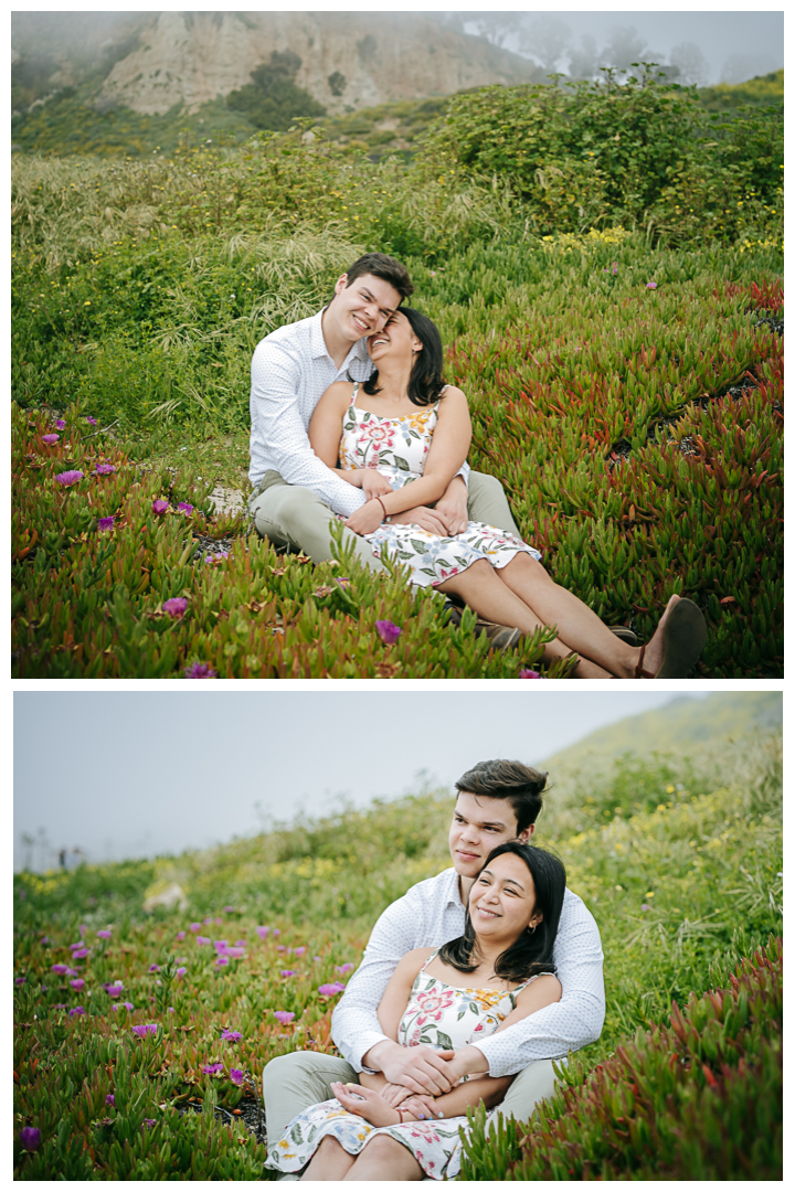 Couples Portraits at Will Rogers State Beach in Santa Monica, Los Angeles, California