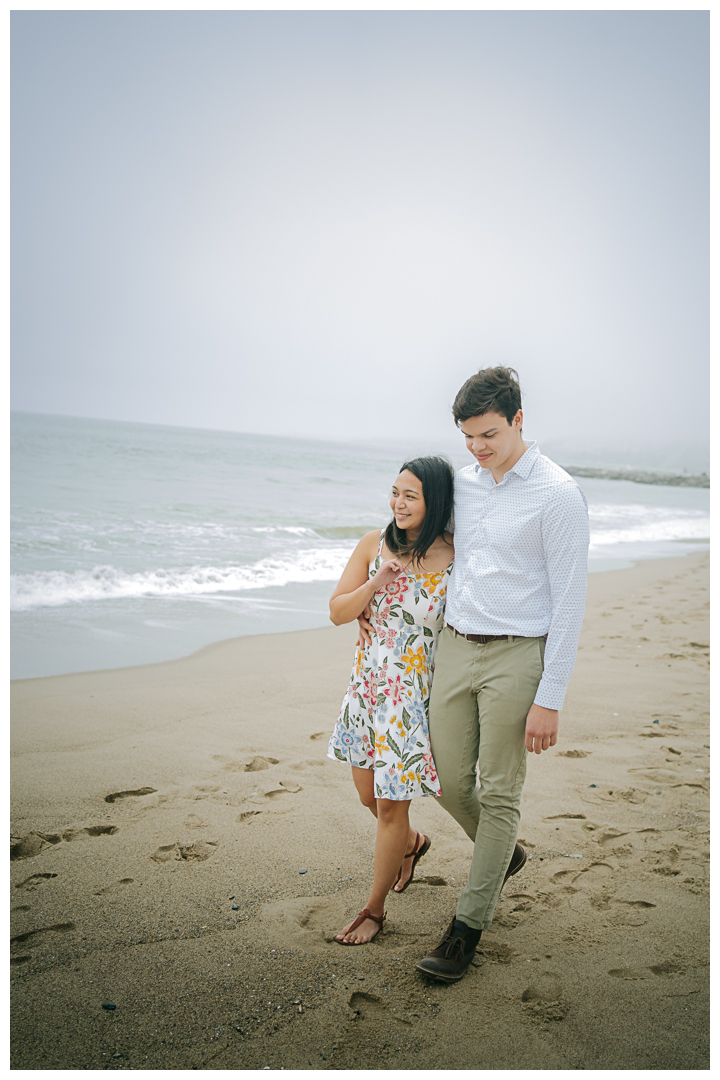 Couples Portraits at Will Rogers State Beach in Santa Monica, Los Angeles, California