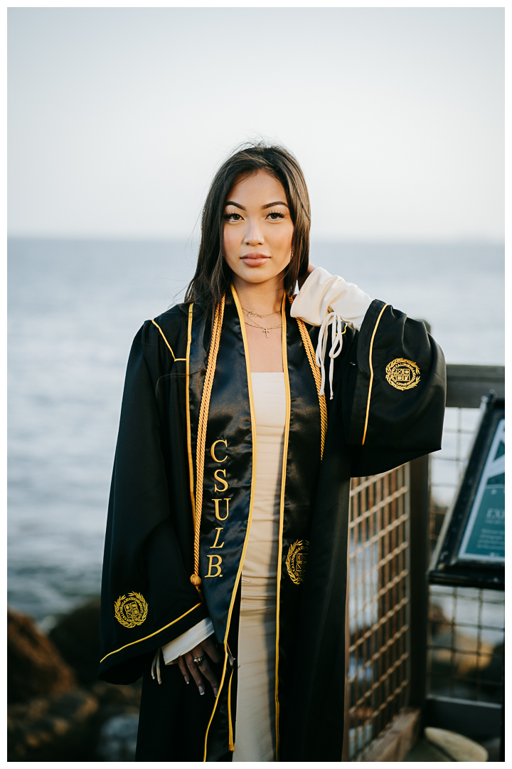 CSULB College Graduation Family Photos in Palos Verdes Estates, Los Angeles, California