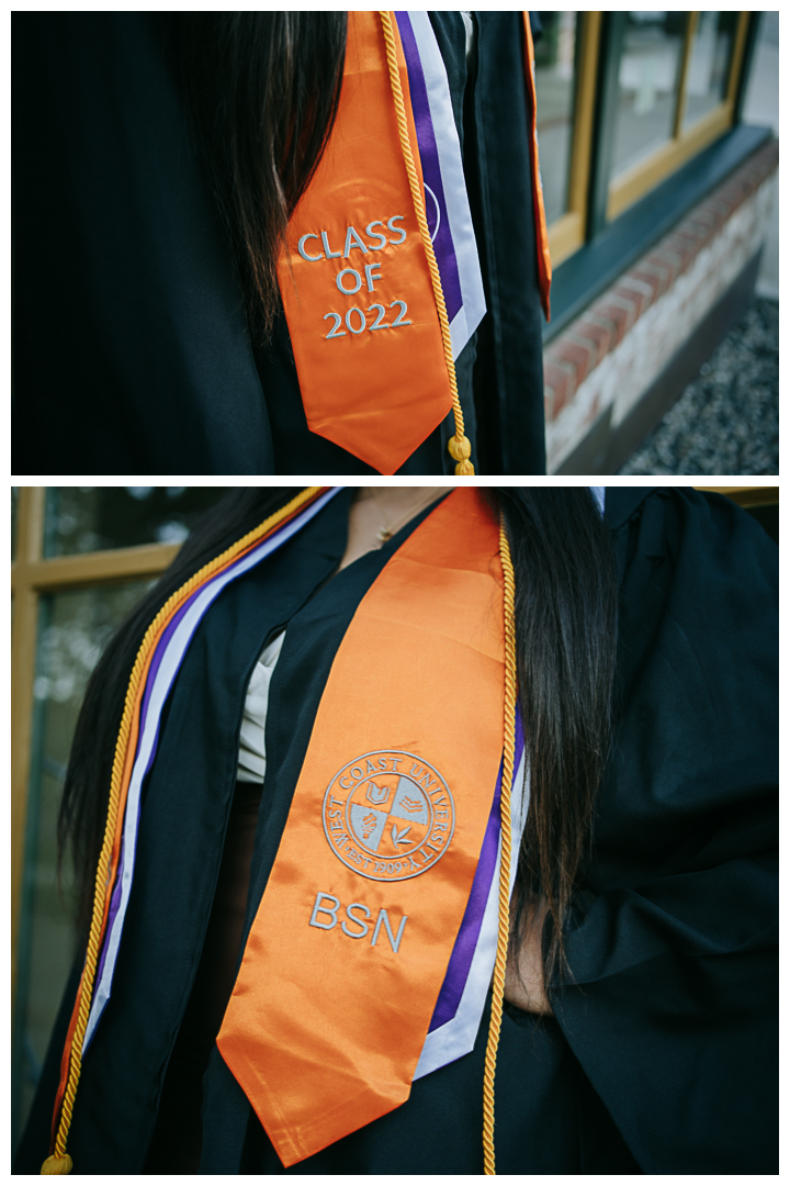 Graduation Portraits at Malaga Cove Plaza in Palos Verdes, Los Angeles, California