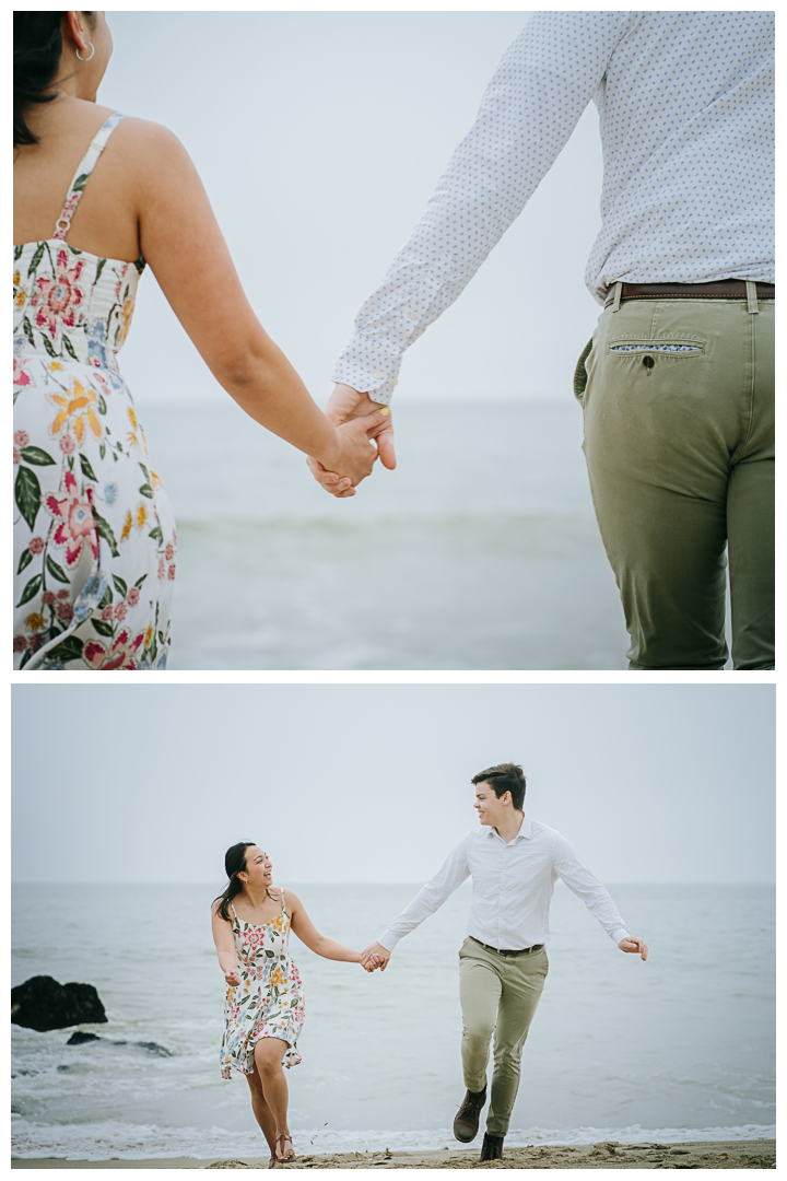 Couples Portraits at Will Rogers State Beach in Santa Monica, Los Angeles, California