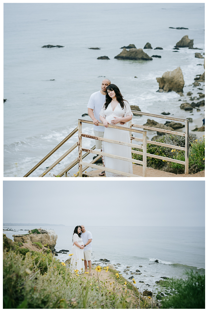 Maternity Photo session at El Matador State Beach in Malibu, Los Angeles, California