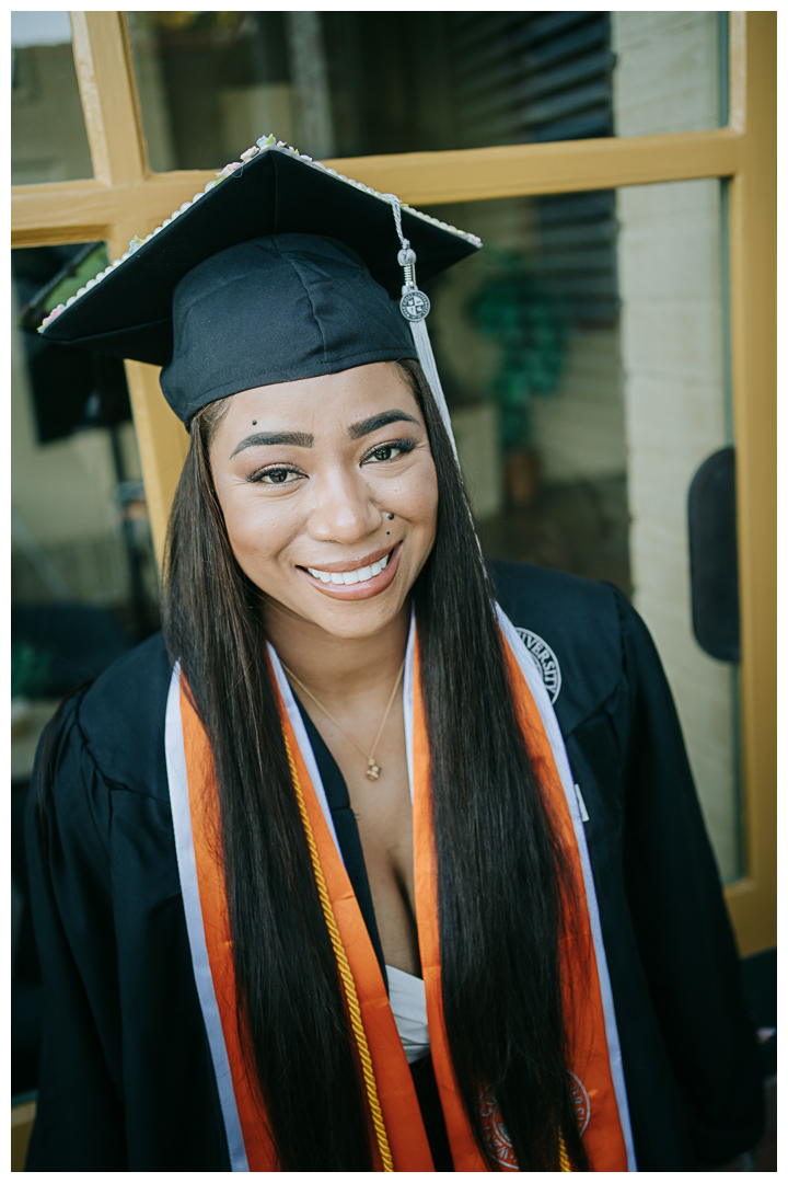 Graduation Portraits at Malaga Cove Plaza in Palos Verdes, Los Angeles, California