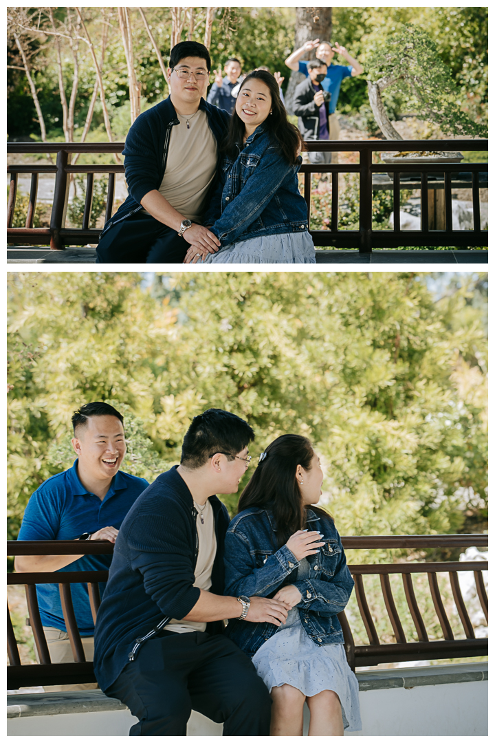 Surprise Marriage Proposal at Huntington Library in San Marino, Los Angeles, California