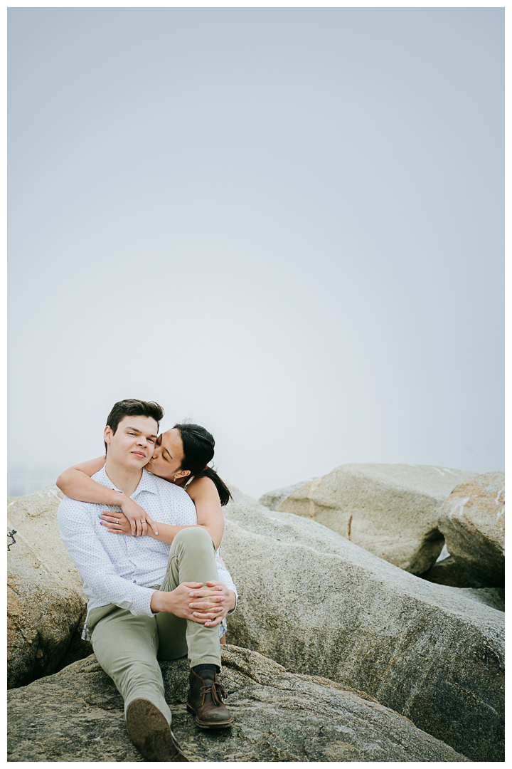 Couples Portraits at Will Rogers State Beach in Santa Monica, Los Angeles, California