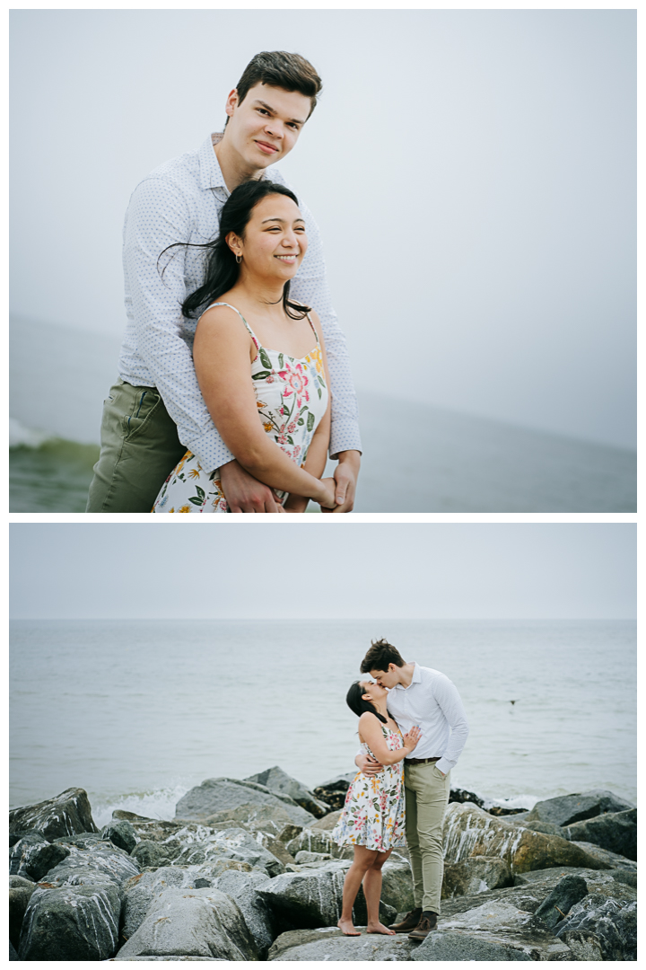 Couples Portraits at Will Rogers State Beach in Santa Monica, Los Angeles, California