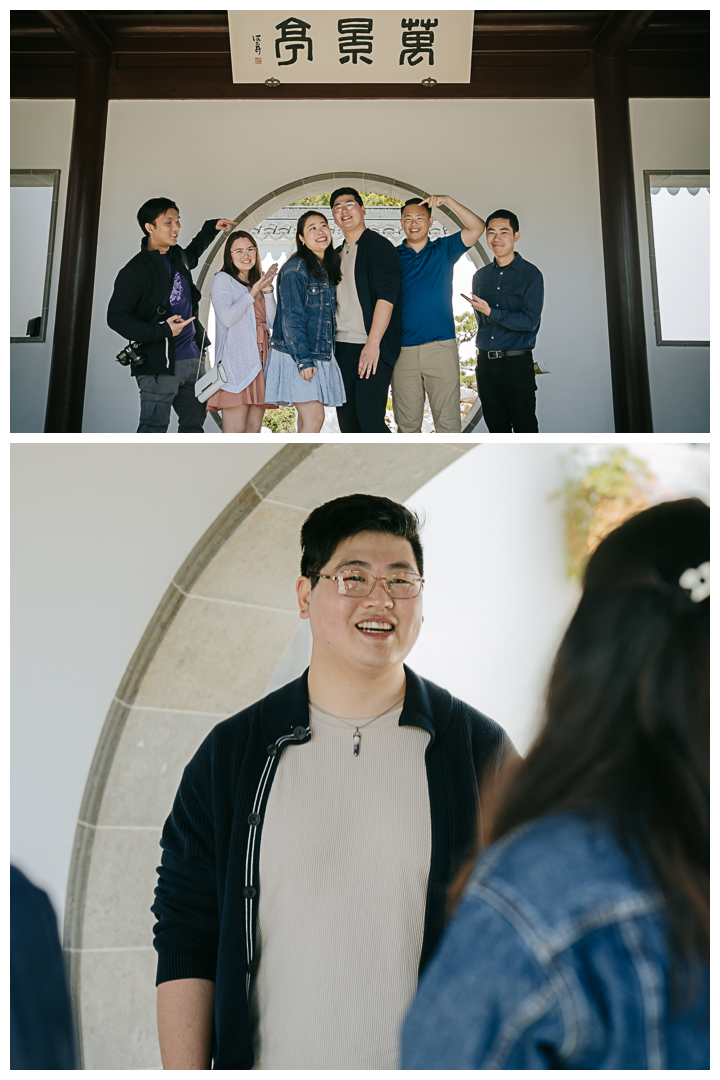 Surprise Marriage Proposal at Huntington Library in San Marino, Los Angeles, California